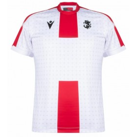 Herren Fußballbekleidung Georgien Heimtrikot EM 2024 Kurzarm